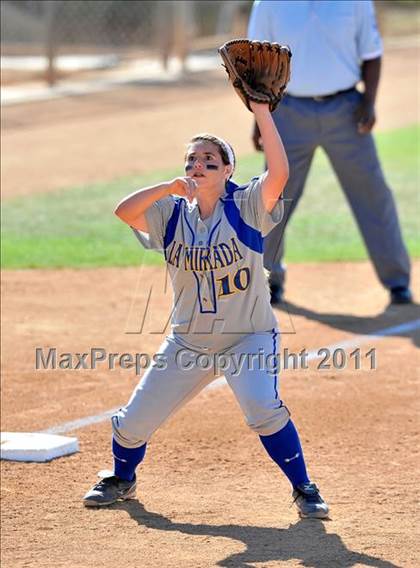 Thumbnail 3 in La Mirada vs. Camarillo (CIF SS D2 Final) photogallery.