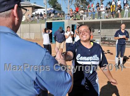 Thumbnail 2 in La Mirada vs. Camarillo (CIF SS D2 Final) photogallery.
