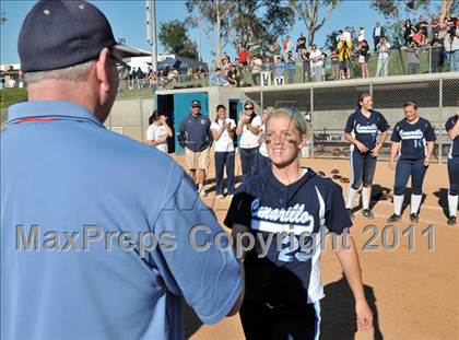 Thumbnail 1 in La Mirada vs. Camarillo (CIF SS D2 Final) photogallery.