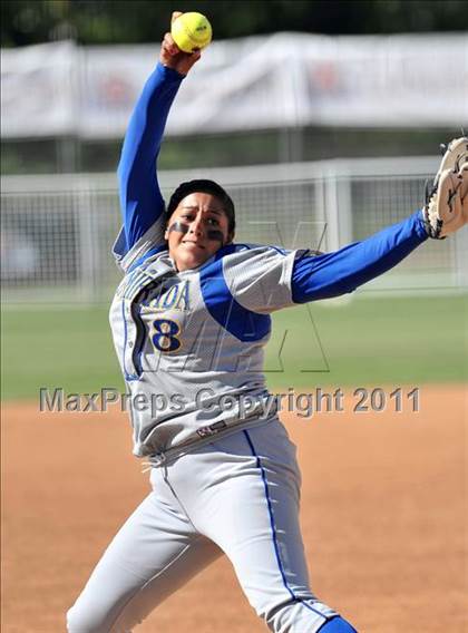 Thumbnail 1 in La Mirada vs. Camarillo (CIF SS D2 Final) photogallery.