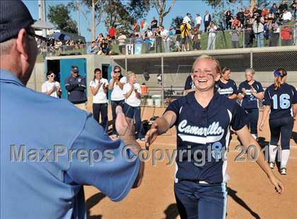 Thumbnail 1 in La Mirada vs. Camarillo (CIF SS D2 Final) photogallery.