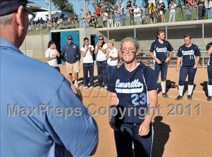 Thumbnail 1 in La Mirada vs. Camarillo (CIF SS D2 Final) photogallery.