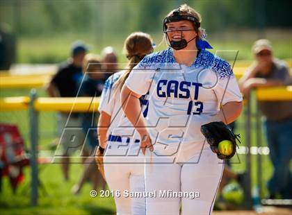 Thumbnail 1 in Malcolm vs. Lincoln East (Lincoln Public Schools Softball Classic) photogallery.