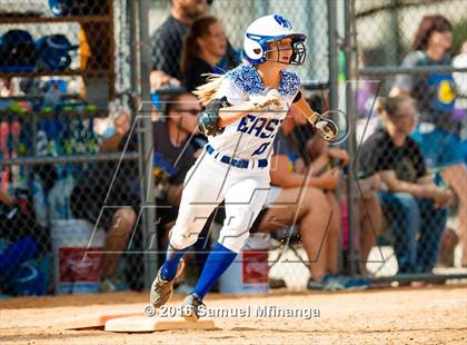 Thumbnail 3 in Malcolm vs. Lincoln East (Lincoln Public Schools Softball Classic) photogallery.
