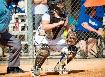 Thumbnail 2 in Malcolm vs. Lincoln East (Lincoln Public Schools Softball Classic) photogallery.