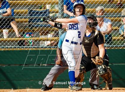 Thumbnail 1 in Malcolm vs. Lincoln East (Lincoln Public Schools Softball Classic) photogallery.