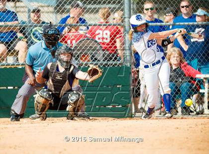 Thumbnail 2 in Malcolm vs. Lincoln East (Lincoln Public Schools Softball Classic) photogallery.