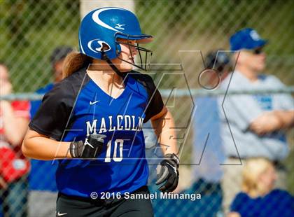 Thumbnail 3 in Malcolm vs. Lincoln East (Lincoln Public Schools Softball Classic) photogallery.