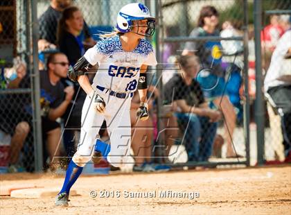 Thumbnail 1 in Malcolm vs. Lincoln East (Lincoln Public Schools Softball Classic) photogallery.