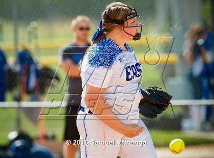 Thumbnail 2 in Malcolm vs. Lincoln East (Lincoln Public Schools Softball Classic) photogallery.