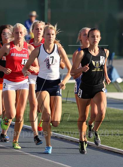 Thumbnail 3 in CIF SS Masters Track and Field (Girls Running Events) photogallery.