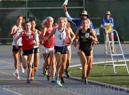 Thumbnail 1 in CIF SS Masters Track and Field (Girls Running Events) photogallery.