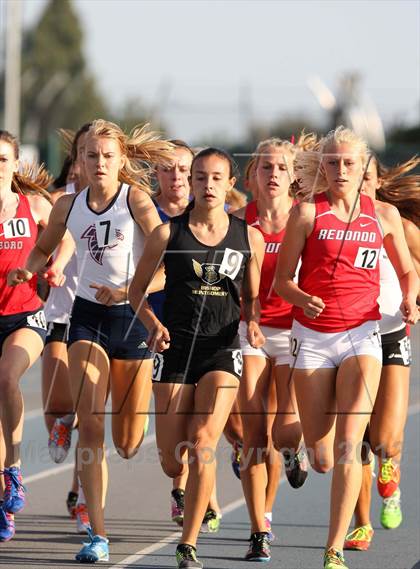 Thumbnail 3 in CIF SS Masters Track and Field (Girls Running Events) photogallery.