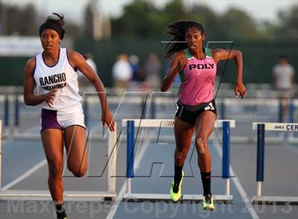 Thumbnail 1 in CIF SS Masters Track and Field (Girls Running Events) photogallery.