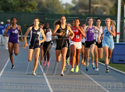 Thumbnail 3 in CIF SS Masters Track and Field (Girls Running Events) photogallery.