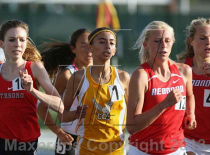Thumbnail 2 in CIF SS Masters Track and Field (Girls Running Events) photogallery.