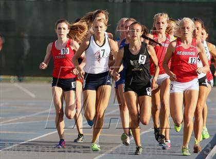 Thumbnail 1 in CIF SS Masters Track and Field (Girls Running Events) photogallery.