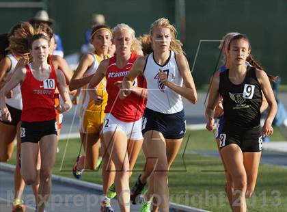 Thumbnail 2 in CIF SS Masters Track and Field (Girls Running Events) photogallery.