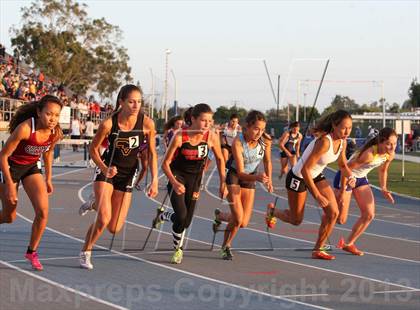 Thumbnail 2 in CIF SS Masters Track and Field (Girls Running Events) photogallery.