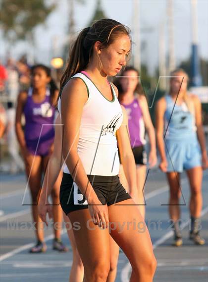 Thumbnail 2 in CIF SS Masters Track and Field (Girls Running Events) photogallery.