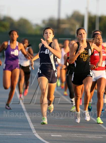 Thumbnail 2 in CIF SS Masters Track and Field (Girls Running Events) photogallery.