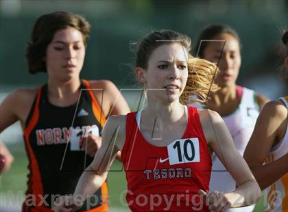 Thumbnail 1 in CIF SS Masters Track and Field (Girls Running Events) photogallery.