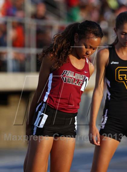 Thumbnail 1 in CIF SS Masters Track and Field (Girls Running Events) photogallery.