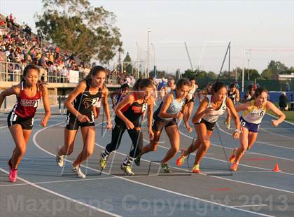 Thumbnail 3 in CIF SS Masters Track and Field (Girls Running Events) photogallery.