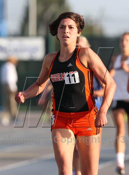 Thumbnail 2 in CIF SS Masters Track and Field (Girls Running Events) photogallery.