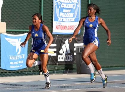 Thumbnail 1 in CIF SS Masters Track and Field (Girls Running Events) photogallery.