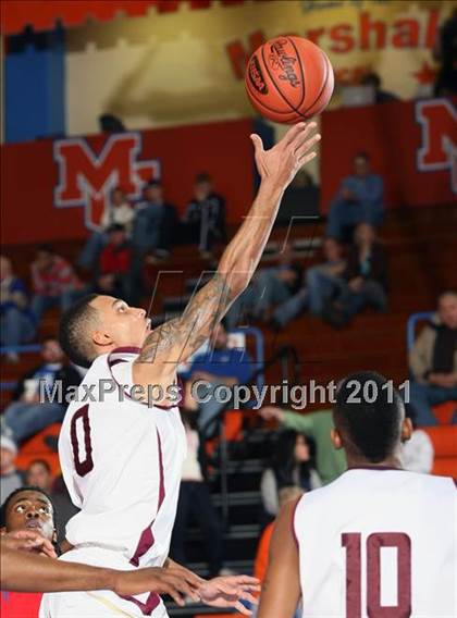 Thumbnail 3 in Christian County vs. Melrose (Marshall County Hoopfest) photogallery.