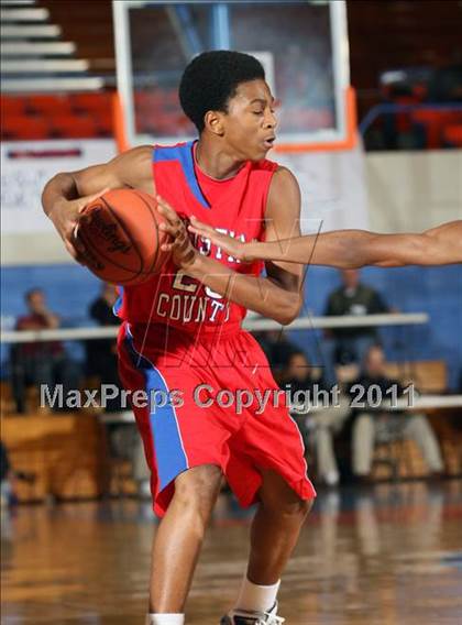 Thumbnail 3 in Christian County vs. Melrose (Marshall County Hoopfest) photogallery.