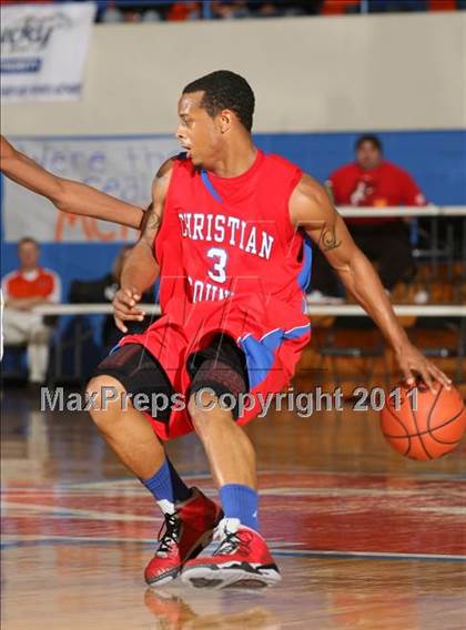 Thumbnail 2 in Christian County vs. Melrose (Marshall County Hoopfest) photogallery.