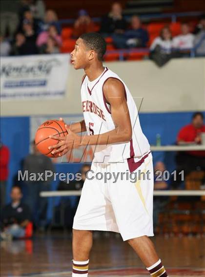 Thumbnail 1 in Christian County vs. Melrose (Marshall County Hoopfest) photogallery.