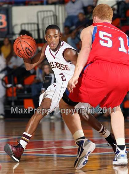 Thumbnail 1 in Christian County vs. Melrose (Marshall County Hoopfest) photogallery.
