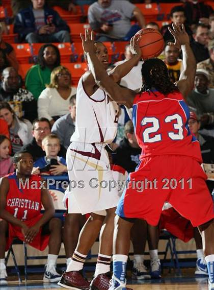 Thumbnail 1 in Christian County vs. Melrose (Marshall County Hoopfest) photogallery.