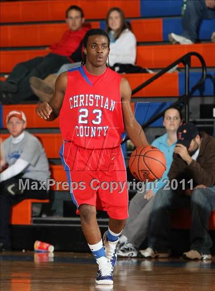 Thumbnail 1 in Christian County vs. Melrose (Marshall County Hoopfest) photogallery.