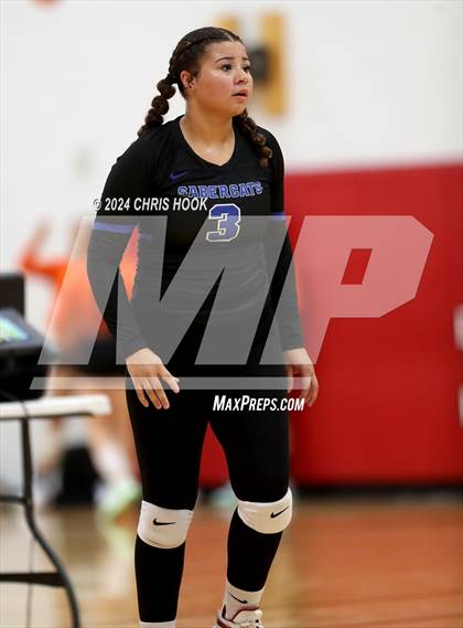Thumbnail 2 in Blue Ridge vs San Tan Foothills (The Florence VB Invitational) photogallery.