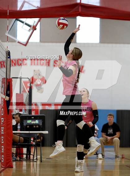 Thumbnail 1 in Blue Ridge vs San Tan Foothills (The Florence VB Invitational) photogallery.
