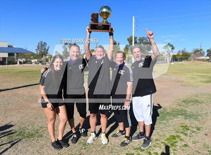 Thumbnail 3 in Northwest Christian vs. Scottsdale Christian Academy (AIA 3A Final - Awards) photogallery.