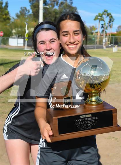 Thumbnail 3 in Northwest Christian vs. Scottsdale Christian Academy (AIA 3A Final - Awards) photogallery.