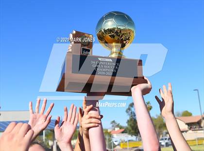 Thumbnail 3 in Northwest Christian vs. Scottsdale Christian Academy (AIA 3A Final - Awards) photogallery.