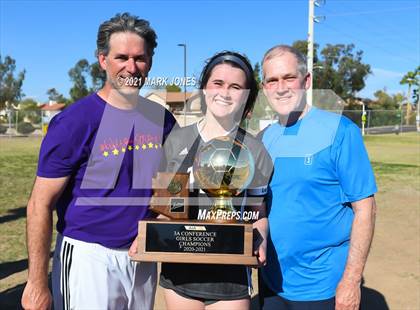 Thumbnail 2 in Northwest Christian vs. Scottsdale Christian Academy (AIA 3A Final - Awards) photogallery.