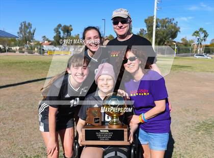 Thumbnail 2 in Northwest Christian vs. Scottsdale Christian Academy (AIA 3A Final - Awards) photogallery.