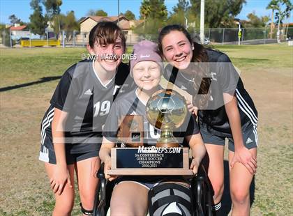 Thumbnail 1 in Northwest Christian vs. Scottsdale Christian Academy (AIA 3A Final - Awards) photogallery.