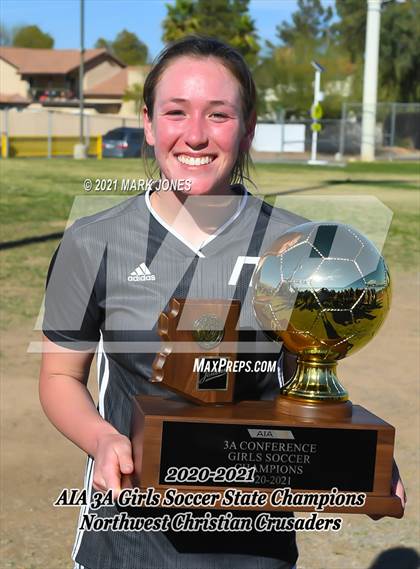Thumbnail 1 in Northwest Christian vs. Scottsdale Christian Academy (AIA 3A Final - Awards) photogallery.