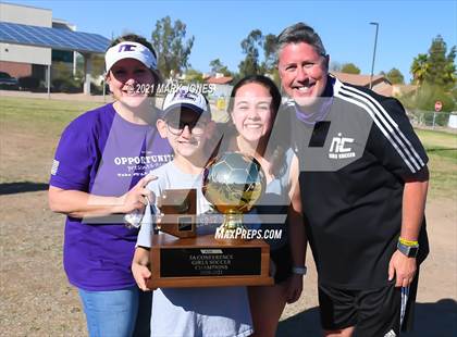 Thumbnail 1 in Northwest Christian vs. Scottsdale Christian Academy (AIA 3A Final - Awards) photogallery.