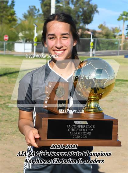 Thumbnail 3 in Northwest Christian vs. Scottsdale Christian Academy (AIA 3A Final - Awards) photogallery.