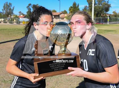 Thumbnail 1 in Northwest Christian vs. Scottsdale Christian Academy (AIA 3A Final - Awards) photogallery.