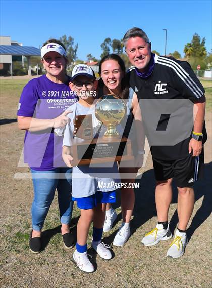 Thumbnail 3 in Northwest Christian vs. Scottsdale Christian Academy (AIA 3A Final - Awards) photogallery.